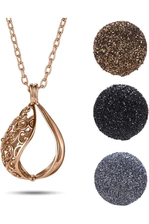 Kingka Kette und Anhänger Set CAGES Stardust Anhänger "Käfig" mit Kette (Set 5-tlg), zum Öffnen und Wechseln - Verkäufer: