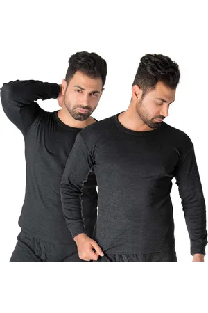 Black Snake Thermounterhemd 2 Langarm Thermo-Unterhemden für Männer – Atmungsaktiv und komfortabel (Set, 2-St) 2er-Pack Unterhemden mit Innenfleece - Verkäufer: noorsk