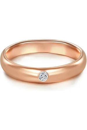 Trilani Silberring roségold, mit Zirkonia im Brillant-Look - Verkäufer: Juvalia