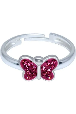 schmuck23 Fingerring Kinder Ring Schmetterling 925 Silber, Kinderschmuck Mädchen Geschenk - Verkäufer:
