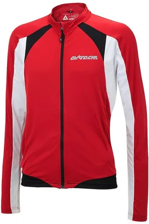 Airtracks Radtrikot Herren Fahrradtrikot Langarm Pro T Radtrikot - Jersey mit Quick Dry & Anti-UV » S M L XL XXL XXXL « - Verkäufer: Sport