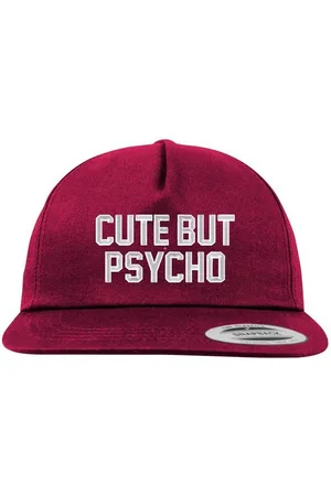 Youth Designz Baseball Cap Cute but Psycho Unisex Snapback Cap mit modischer Logo Stickerei - Verkäufer: EmDa Trading GmbH