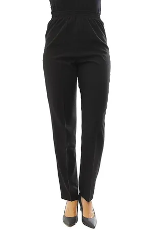 Yeset Schlupfhose Schlupfhose Damen Hose Baumwolle Dehnbund Business Classic - Verkäufer: Shop