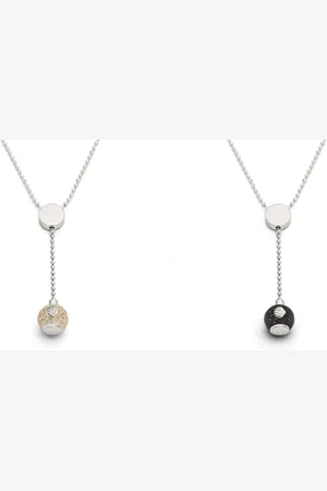 DUR Kette mit Anhänger Schmuck: Kette "Wechselperle" K2448 - Verkäufer: Strandsandschmuck