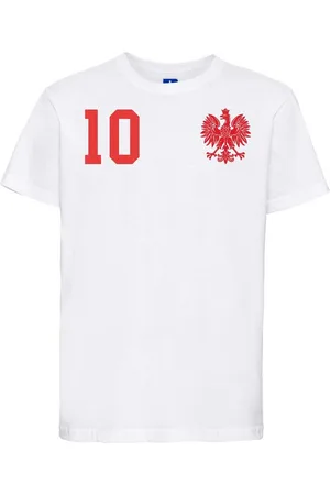 Youth Designz T-Shirt Polen Kinder T-Shirt im Fußball Trikot Look mit trendigem Motiv - Verkäufer: EmDa Trading GmbH