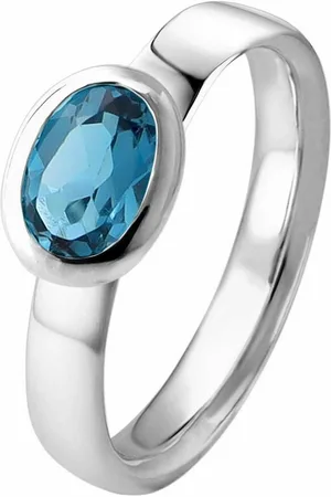 Acalee Goldring Weißgold 333 / 8K Topas London - Verkäufer: uhrcenter