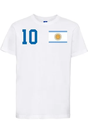 Youth Designz T-Shirt Argentinien Kinder T-Shirt im Fußball Trikot Look mit trendigem Motiv - Verkäufer: EmDa Trading GmbH