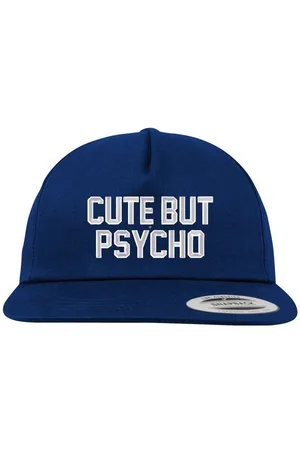 Youth Designz Baseball Cap Cute but Psycho Unisex Snapback Cap mit modischer Logo Stickerei - Verkäufer: EmDa Trading GmbH