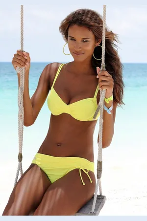 Buffalo Bikini-Hose Happy mit Umschlagbund