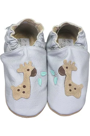 HOBEA Kitaschuhe Giraffe 20/21 (12 - 18 Monate) Kautschuksohle Lauflernschuh - Verkäufer: