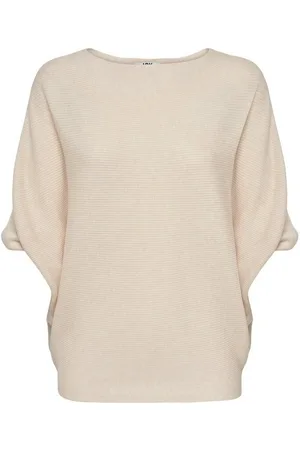 JACQUELINE DE YONG Strickpullover Pullover Feinstrick Sweatshirt JDYNEW BEHAVE BATSLEEVE Sweater (1-tlg) JDYPULLI - Verkäufer: ARIZONAS