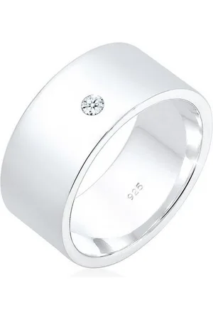 Elli DIAMONDS Verlobungsring Diamant Weiß Brillantschliff (0.03 ct) 925 Sterling Silber - Verkäufer: JULIE & GRACE GmbH