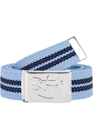 2Stoned Stoffgürtel Koppelgürtel Unisex, Chromschnalle Classic, 3 cm breit, 120 cm lang mehrfarbig gestreift, individuell kürzbar, stufenlos verstellbar - Verkäufer: Shop