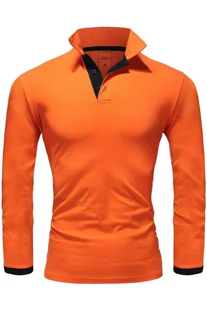 amaci Poloshirt CHARLOTTE Langarm Kontrast Poloshirt - Verkäufer: