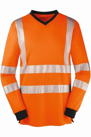 4Protect Warnschutz-Shirt Warnschutz-Langarm-Shirt Jacksonville - Verkäufer: 247Group GmbH