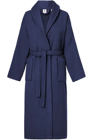 Ladeheid Bademantel Damen Waffelpiqué Bademantel - 100% Baumwolle LA40-227, Langform, Baumwolle - Verkäufer: HISERT