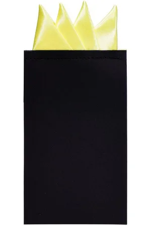 DonDon Einstecktuch Herren Einstecktuch vorgefaltet für den perfekten Sitz, (Packung, 1-St), vorgefaltet, mit Karton verstärkt, Seidenlook - Verkäufer: urban-styles