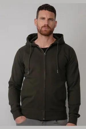 Petrol Industries Kapuzensweatjacke mit Markenlabel