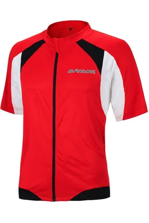 Airtracks Radtrikot Herren Fahrradtrikot Kurzarm Pro T (atmungsaktives Radtrikot - Jersey mit Quick Dry & Anti-UV) » S M L XL XXL XXXL « - Verkäufer: Sport