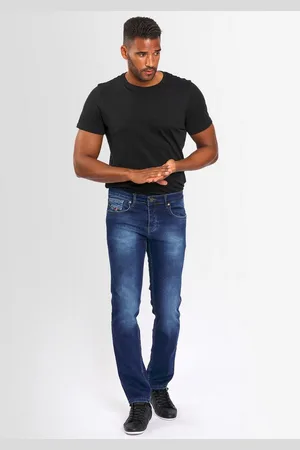 Alessandro Salvarini Straight-Jeans ASAlbinio mit Knopfleiste - Verkäufer: Golden Brands