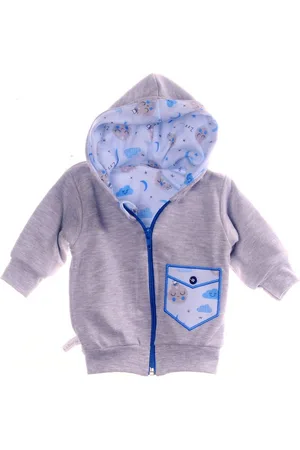 La Bortini Sweatjacke Baby Jacke leichtes Jäckchen in mit Kapuze aus reiner Baumwolle, 50 56 62 68 74 80 86 92 98 - Verkäufer: A&O Baby-und Kindermoden