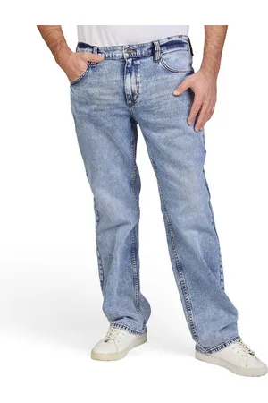 Mustang Straight-Jeans Herren Jeanshose Big Sur Regular Fit Denim Hose mit Stretch - Verkäufer: Jeans-direct