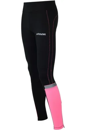 Airtracks Lauftights Damen Laufhose Lang Neon (Sporthose mit Kompressionswirkung, & Quick Dry Funktion) » S M L Xl XXL XXXL « - Verkäufer: Sport