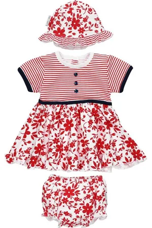 Baby Sweets Jerseykleid Set Floral, Streifen (1-tlg) - Verkäufer: