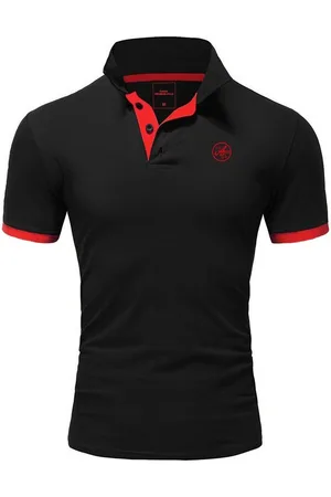 amaci Poloshirt MEMPHIS Basic Kontrast Polo Shirt - Verkäufer: