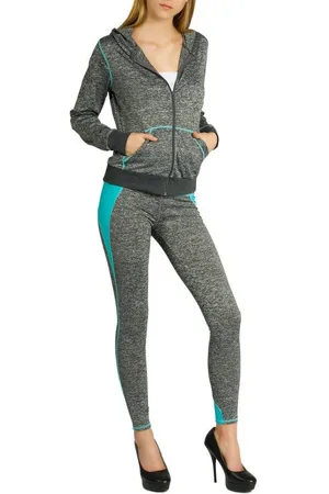 CASPAR Trainingsanzug JG001 stylischer Damen Jogginganzug mit Kapuze - Verkäufer: & SIKORA