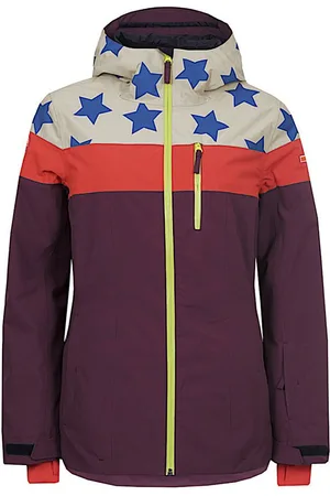 Icepeak Skijacke Clearlake Outdoorjacke Winterjacke Design mit Sternen, Wassersäule 10.000 mm, 2-Wege-Stretchmaterial - Verkäufer: Sportwelt Mickan