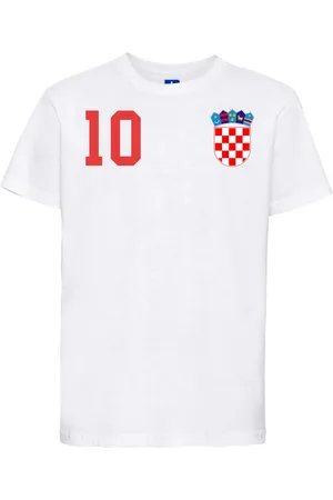 Youth Designz T-Shirt Kroatien Kinder T-Shirt im Fußball Trikot Look mit trendigem Motiv - Verkäufer: EmDa Trading GmbH