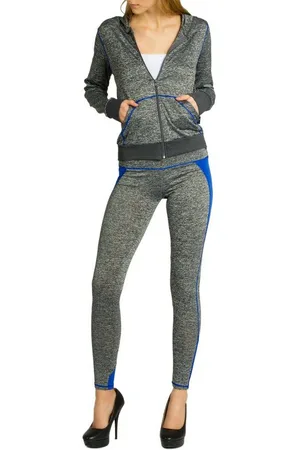 CASPAR Trainingsanzug JG001 stylischer Damen Jogginganzug mit Kapuze - Verkäufer: & SIKORA
