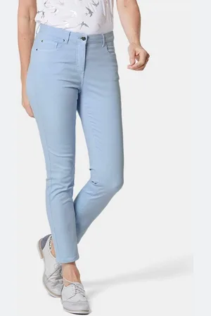 GOLDNER 7/8-Caprijeans 7/8-Jeanshose Bella aus superelastischer Qualität für volle Bewegungsfreiheit Ohne - Verkäufer: