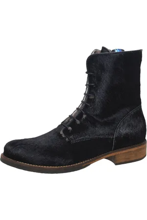 Momino 3953 Boots Stiefel Stiefeletten Leder Lammfell Schnürstiefelette - Verkäufer: Alex und Elis Kinderschuhe