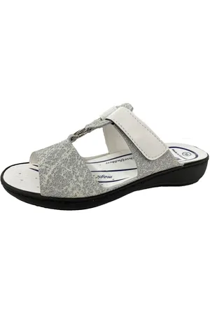 Algemare Damen Pantolette 3468-e18 eis nappino Clog - Verkäufer: DerSchuhhaendler