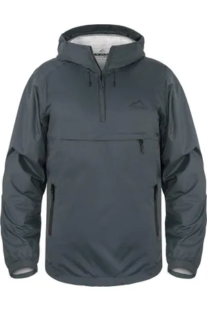 Normani Regenjacke Herren Windbreaker Aurinko Wasserdichte Schlupfjacke ungefütterter Sommer Anorak Überziehjacke - Verkäufer: