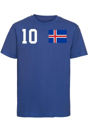 Youth Designz T-Shirt Island Kinder T-Shirt im Fußball Trikot Look mit trendigem Motiv - Verkäufer: EmDa Trading GmbH
