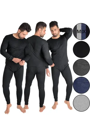 Black Snake Thermounterhemd 3x Thermo Set für Männer - Funktionsunterwäsche für Outdoor-Sport (Set, 3-St) Thermounterwäsche Set 3x Unterhemd + Unterhose - Verkäufer: noorsk