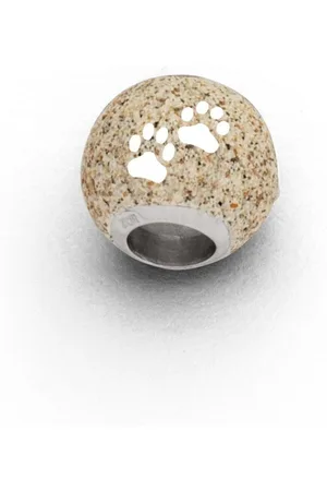 DUR Bead Schmuck: Anhänger „Bead Lucky Dog“ mit Strandsand P3413 - Verkäufer: Strandsandschmuck