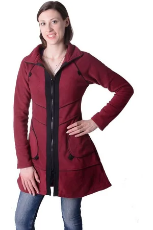 Kunst und Magie Fleecejacke Patchwork Fleecemantel - Goa Hippie Jacke Damenjacke - Verkäufer: