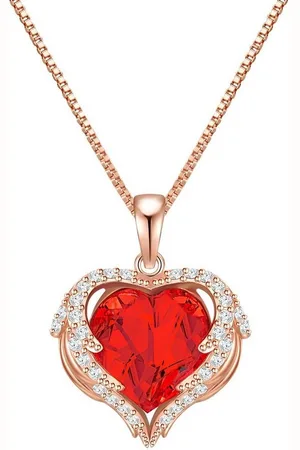 Rafaela Donata Silberkette Herz roségold, aus Sterling Silber - Verkäufer: Juvalia