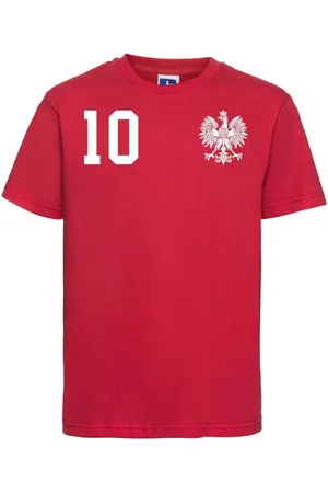Youth Designz T-Shirt Polen Kinder T-Shirt im Fußball Trikot Look mit trendigem Motiv - Verkäufer: EmDa Trading GmbH
