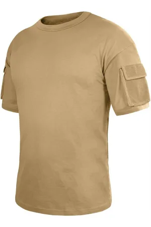 Normani Funktionsshirt Herren Taktisches T-Shirt Instructor Sommershirt mit Klett-Ärmeltaschen Tactical Tropenhemd - Verkäufer: