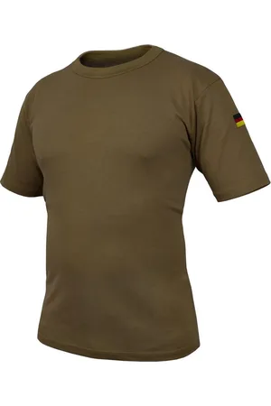 Normani Funktionsshirt Herren Tactical T-Shirt „Macapá“ Tactitcal Bundeswehr Shirt Tropen BW Tropenhemd mit Deutschlandfahnen - Verkäufer: