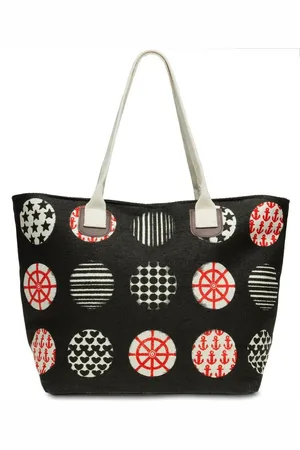 CASPAR Strandtasche TS1021 große XL Damen Strandtasche Shopper mit trendy Print - Verkäufer: & SIKORA