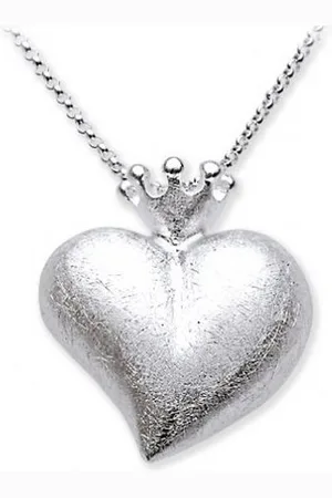 HEARTBREAKER Kettenanhänger Crown of my heart Anhänger Herz Silber - Verkäufer: Schmuck-Uhren-Trends