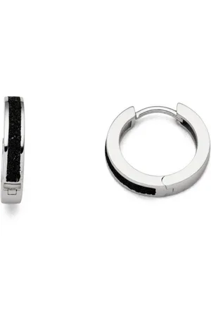 DUR Ohrring-Set Schmuck: Ohrring, Creole "Marina" mit Lavasand O4957 - Verkäufer: Strandsandschmuck