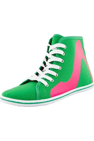 AvaMia Damen Sneaker Schnürschuhe Schuhe Turnschuhe Sneaker Damenturnschuhe Halbschuhe mit High Heel Aufdruck - Verkäufer: PEROYORK