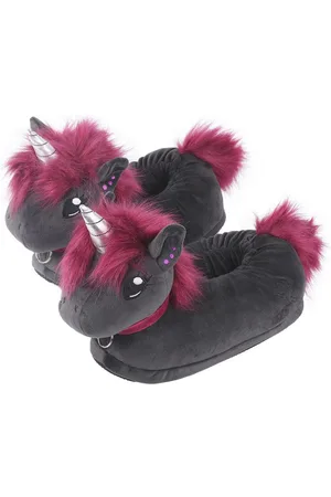 corimori Tier Pantoffeln für Kinder Einheitsgröße 25-33,5 Plüsch Hausschuhe (Packung) EU Einheitsgröße 25-33,5 Ruby das Einhorn für Kinder, Jungen, Mädchen - Verkäufer: GmbH